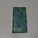 Nipichsha Womens Wallet, RFID Slim Wallets for Women, Thin Ladies Credit Card Holder Purse, Cute Leather Bifold Clutch Billfold with 11 Card Slots & ID Window, Luxury Green Leaf