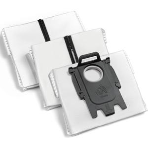 Reusable Dust Bags for Roborock S8 Pro Ultra, S8+, S7 MaxV Ultra/Max Ultra, Q5+, Q7+, Q5 Pro+, Q8 Max+ Robot Vacuum & Auto-Empty Dock Pure, 3 Pack New Version