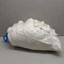 Litanika Queen Comforter Set Ivory - 7 Pieces Bed in a Bag Queen Bedding Comforter Sets, Solid Lightweight Bed Set with Comforter, Sheets, Pillowcases & Shams (Queen (90"x90"))