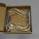 Palonu Christmas Stocking Holders Mantel Stocking Hangers Metal Hanging Hooks Ornament Hooks Fireplace Hanger Grip for Christmas Decorations (4, Gold)