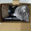 1.25 Inch Premium Soft Horse Hair Vacuum Brush Plus Vacuum Hose Adapter Kit Compatible with Shop Vac Hose 21/2'', 11/2'' & 11/4''  Vacuum Attachment for Car Detailing, Furniture & Baseboards