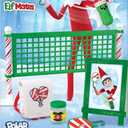 The Elf on the Shelf Polar Props Pickleball Play Pack Set - Elf Props and Accessories for Fun Holiday Sports Elf Scenes - Scout Elf Not Included