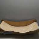 Giggle & Play 36" Wooden Balance Board  Natural Curvy Wobble Board for Kids, Toddlers & Adults, Montessori Rocker Toy, Yoga Trainer for Office, Home, Classroom Use