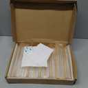 Acrylic Sign Holder 8.5X11 Gold Frames Double-Sided Gold Picture Frames for Flyer Holder Menu Holder Wedding Table Number Holder Christmas Photo Frame with Removable Sticky Dots -6 Pack