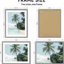 Hongkee 22x28 Frame, Rustic Grey Wood Style - Display Posters 18 x 24 with Mat or 22x28 without Mat, Wall Mounting Horizontal and Vertical, 1 Pack