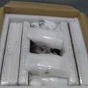 Wellmet 14 Inch Crystal Chandelier,Farmhouse Bronze Bathroom Chandeliers,4-Light Foyer Lighting Hanging Pendant Light Fixture for Bedroom Entryway Living Kids Room Corridor Closet