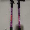 Aihoye Hiking Trekking Poles, 2 Pack Collapsible, Lightweight, Anti Shock, Walking Sticks, Adjustable Hiking Pole for Men and Women, 25"-52"