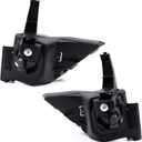 Fog Lights for 2005 2006 CRV Clear Lens Driving Bumper Fog Lamp Assenbly with Wiring Harness FL7037