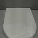 elongated U Toilet Seat Soft Close Quick Release White PP Seat