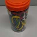 WORKPRO Bungee Cords Heavy Duty Outdoor - 22 PCS Bungee Cords with Hooks in a Storage Jar Includes 10", 18", 24", 30", 36", 48" Bungie Cord Bundle Assortment with Metal Hook (Multicolor)