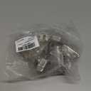 2 Pack Frameless Full Overlay 175 Degree Soft Close Lazy Susan Hinges, Clip ON Plate, Chibery Multi-Pivot Concealed Hardware for Corner Kitchen Cabinet, Cupboard Folded, Folden Door, Closets