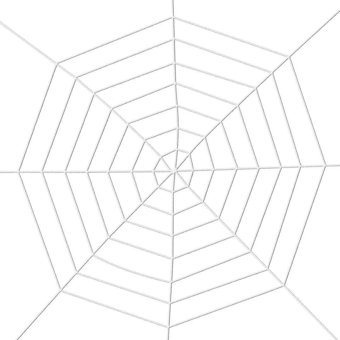 YUNAI Spider Webs Halloween Decorations Outdoor, 10.5ft 7 Coils White Fake Spider Web, Scary Haunted House Outdoor Wall Decor for Halloween Party Hanging Decorations