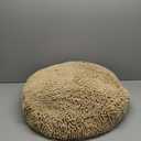 Muddy Mat Cloud K-9 Bed for Dogs & Cats, Soft & Relaxing Donut Dog Bed, Chenille Material, Removable Cover, Washable & Dryer SafeBeige Small(25'x25')