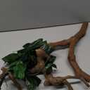 VCEPJH Snake Climbing Branch, 2Pcs Reptile Wood Natural Cork Log Tank Accessories Tree Trunk for Chameleon Bearded Dragon Gecko Snake Frog Spider, Grape Wood