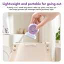 Mini Eye Massager Wand with 40 and 45, Eye Lift Wand, 2 in 1 Vibrating Facial Massager for Dry Eyes, Tired Eye Refreshment with Gentle Vibration, Electric Eye Massager Wand for Face Neck