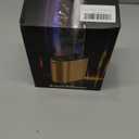 Waterless Essential Oil Diffuser with 8 Color LED Night Light, 3 Mist Levels & Timers, Portable Rechargeable Aromatherapy Diffuser for Home Car Room Studio Office, Metal (Black-100ml)