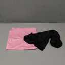 2 Pcs Jumbo Dreadlock Cap Hair Dreads Head Wrap Loc Wraps for Dreads Hair Accessories for Men Women Sleeping(Black,Pink,37 Inches)