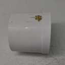 UNIKPACKAGING Premium Quality Round Flower/Gift Box 2 TIER w Lid, Size 7.8 dia x 7 inch for Luxury Arrangements (White)