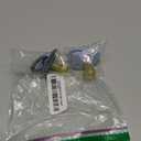 Bibs Colour Pacifier 2-Pack | BPA Free Soother, Round Nipple. Natural Rubber Latex, (Size 1 | 0+ Month, Bobo Dusty Blue Mix)