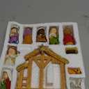 Christmas Nativity Set, Holy Family Table Ornaments, Nativity Scene Figurines, 12 Piece Nativity Set, Religious Christmas Decor, Catholic Nativity Figures, Countertop Christmas Scene