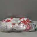 6Pack Red Christmas Stockings Traditional 20 Inch Large Vintage Christmas Stocking Polyester Plush Luxury Xmas Stocking for Family Holiday Party Decor and Xmas Tree Fireplace Mantle Pet