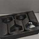 Coupe Glasses, 10oz Ribbed Coupe Martini Glass Set of 4, for Martini Cocktail, Wine, Champagne, Espresso, Crystal Retro Style for Cocktail Bar Drinks, Vintage Art Deco Glassware