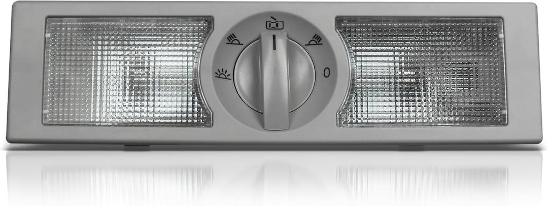 6Q0947291A Grey Front/Rear Interior Light Reading Light/Dome Light 18D947291A N0177252 Replacement For VW Jetta 2011-2018 Golf Polo Amarok Touran Seat Skoda 6Q0947291AY20 1J0947105L 5W