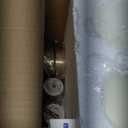 Gold Wall Sconces Set of Two 2-Light Modern Wall Light 3.93"(W)*15.4"(H) Bathroom Vanity Light Milky White Glass