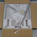 Battery Operated Wall Sconce Set of Two,Wireless Rechargeable Wall Light With Remote Control, Dimmable, 1800K/3000K/4000K/6000K/RGB, Timer, for Living Room, Bedroom, Fireplace, TV, 26.8 Inch, Chrome