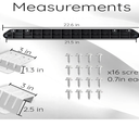 Ceybo Stacking Kit for GE 28" Washer Dryer  Heavy Duty Brackets, Space Saver Mount  Fits GFW/GFD Series