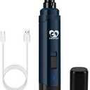 Amazon.com: Casfuy Dog Nail Grinder Upgraded - Professional 2-Speed Electric Rechargeable Pet Nail Trimmer Painless Paws Grooming & Smoothing for Small Medium Large Dogs & Cats(Dark Blue)