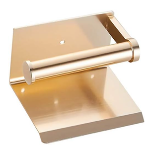 Toilet Paper Holder Roll Holder, Toilet Paper Holder Wall Mounted Mobile Phone Paper Towel Holder Decorative Bathroom Roll Paper Holder