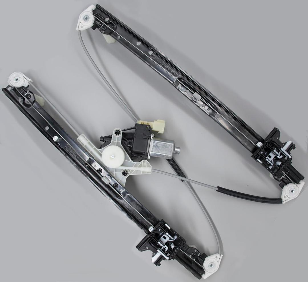 Rear Left Driver Side Power Window Regulator with Upgraded Electric Motor (6-Pin) Compatible with Range Rover LWB (Long Wheelbase) L405 2013-2021, Replacement for LR153958 LR078197