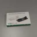 Magnetic Wireless Charging Station for Apple,2 in 1 Foldable Compatible with Magsafe for iPhone 16/15/14/13/12 Series,Inductive Charge pad for Apple Watch 10/9/8/7/Ultra/SE,for AirPods (Black)