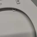 Bemis 730SLEC Slow Close Toilet Seat, Easy Clean Hinges and Durable Plastic Seat, Made in USA, Round, White
