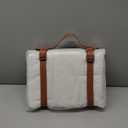 Tiny Land Picnic Blankets, 2 in1 Double Layer Waterproof Mat + Blanket, Foldable Beach Mat,Outdoor Blanket, Portable Camping Blanket, Extra Large Beach Mat, for Camping Park Beach Grass (White)