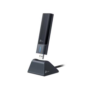 TP-Link WiFi 6E USB Adapter for Desktop PC - (Archer TXE50UH) AXE3000 Tri-Band Wireless Network Adapter, Ultra-Low Latency, MU-MIMO, OFDMA, Refined Security, WPA3, Supports Windows 11/10