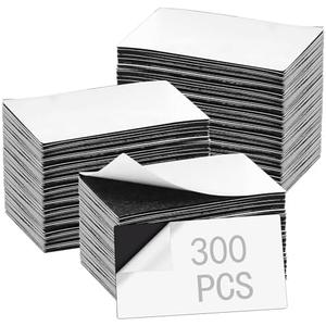 300 Pack Business Card Magnet Peel and Stick Adhesive Customizable Magnetic Business Cards for Fridge and Metal Items 2X3.5 inch
