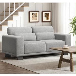 Marsail 65" Loveseat Sofa, Love Seat for Living Room, Comfy Couch with Deep Seats and Wide Armrests, Sofa Couch with Supportive Cushion and Sturdy Frame, Easy to Clean with Removable Covers