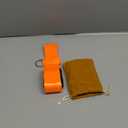 Car Seat Belt Strap to Suitcase, Convert Kid Car Seat and Carry-on Luggage to Airport Stroller Carrier, Safe Travel Solution for Transport (Orange)