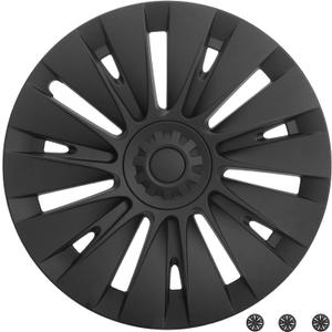 2025 Wheel Covers for Tesla Model Y Accessories 2024 19 Inch 4 Pcs Hubcaps Compatible with Tesla Y 2024 2023 2022 2021, not fit for New Model Y Juniper 2026