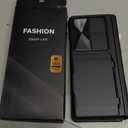 GBEE for Samsung Galaxy Z Fold 4 Case with Card Holder & Kickstand & Hinge Protection & Slide Camera Cover & Built-in Screen Protector, Rugged Phone Case for Galaxy Z Fold 4 2022 (Black)