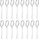 16 Pcs Dinner Spoons Set 7.32" Premium Food Grade Stainless Steel Spoons Mirror Finish & Dishwasher Safe,Use for Home,Restaurant