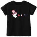 4th of July Toddler Baby Boys Girls T-Shirt Kids Funny Letters Print Patriotic Cotton Independence Day Top 3-4T