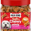 Milk-Bone Soft & Chewy Minis Dog Treats, Chicken, 18 Ounce Made with Real Chicken Breast (EXP 10/29/26)