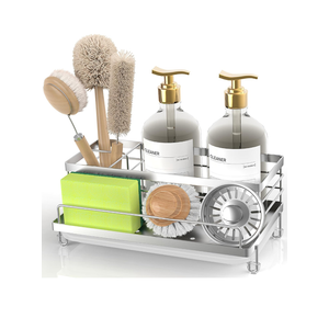 Cisily Stainless Steel Sponge Holder for Kitchen