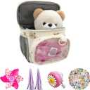 Kids Bike Basket, Bike Basket Front Bikehandlebar Bag for Girl Boys,Applicable to Most Children's Bicycles, Scooters, and tricycles, Multifunctional Bike Accessories for Kids.