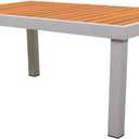 Courtyard Casual Catalina Coffee Tables, 23.62, White & Blonde