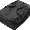 Outdoor Grill Cover, Portable Waterproof BBQ Grill Storage Carry Bag For Portable Charcoal Grill Gas Grill Black