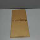 8 x 8 Inch DIY Scrapbook Photo Album Hardcover Kraft Blank Page Acid-Free 40 Pages (20 Sheets) Memory Book for Wedding Anniversaries Family Baby Memories Small Scrapbooking Projects, Yellow